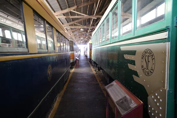 2021 Каліфорнія Suisun Поїзди Західному Залізничному Музеї Suisun California — стокове фото