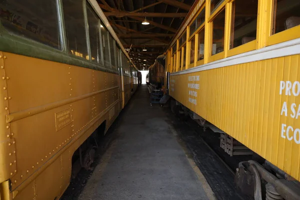 2021 Каліфорнія Suisun Поїзди Західному Залізничному Музеї Suisun California — стокове фото