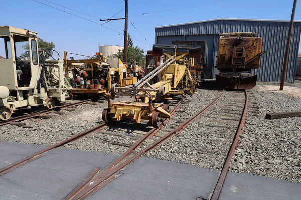 2021 Filadélfia Califórnia Comboios Museu Ferroviário Oeste — Fotografia de Stock