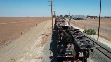 8-1-2021; Suisun California: Tren Müzesi