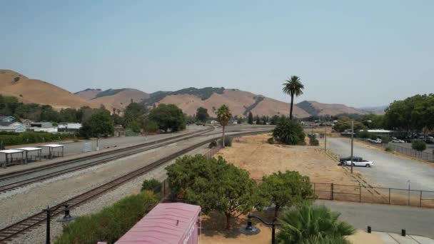 2021 Fremont California Train Station Niles Fremont — стокове відео