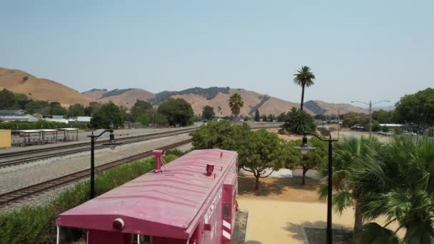 2021年 フリーモント カリフォルニア ナイルズ フリーモントの鉄道駅 — ストック動画