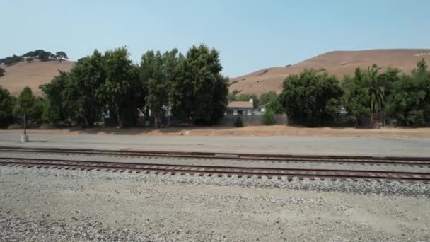 2021 Fremont Kalifornien Bahnhof Niles Fremont — Stockvideo
