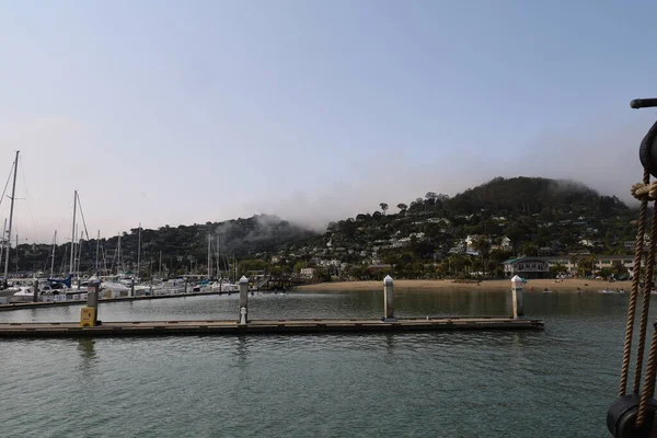 2021 Sausalito California Sausalito Dan Mathew Turner Teknesiyle Denize Açılmak — Stok fotoğraf