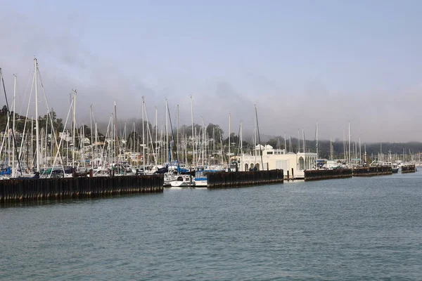 2021 Sausalito California Sailing Sausalito Boat Mathew Turner Корабель Навколо — стокове фото