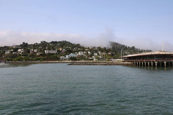 2021 Sausalito Californie Naviguez Sausalito Tiburon Île Ange Île Alcatraz — Photo