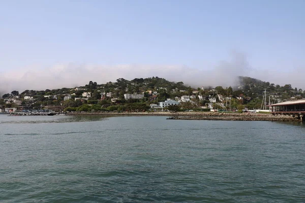 2021 Sausalito Californie Naviguez Sausalito Tiburon Île Ange Île Alcatraz — Photo