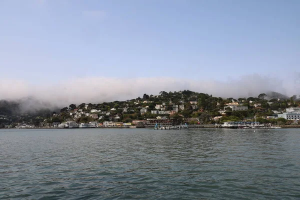 2021 Sausalito California Sausalito Dan Tiburon Yelken Melek Adası Alcatraz — Stok fotoğraf