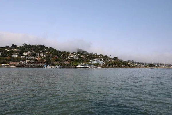 2021 Sausalito Californie Naviguez Sausalito Tiburon Île Ange Île Alcatraz — Photo