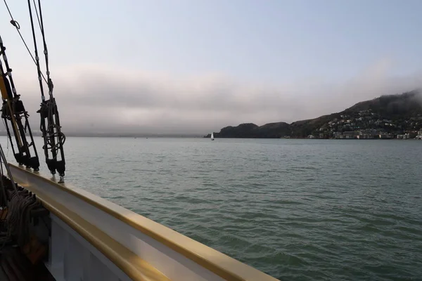 2021 Sausalito California Sausalito Dan Tiburon Yelken Melek Adası Alcatraz — Stok fotoğraf