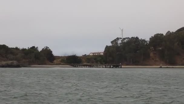 2021 Sausalito California Sail Sausalito Tiburon Angel Island Alcatraz Island — Stock Video