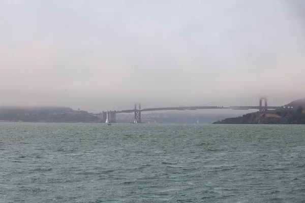 Zeilen Baai Van San Francisco — Stockfoto