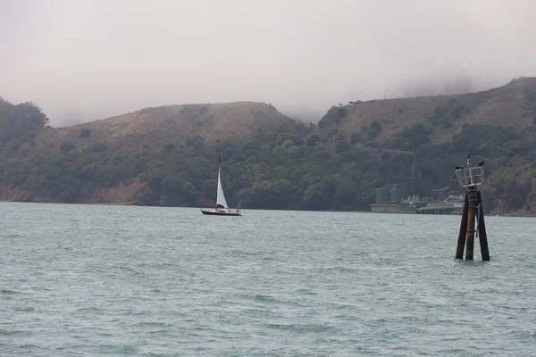 Zeilen Baai Van San Francisco — Stockfoto