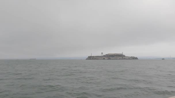 2021 Sausalito Californie Naviguez Sausalito Tiburon Île Ange Île Alcatraz — Video