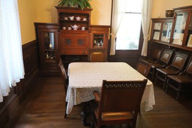 8-10-2021: San Francisco, California: Haas Lilenthal evi, tarihi Viktorya evi