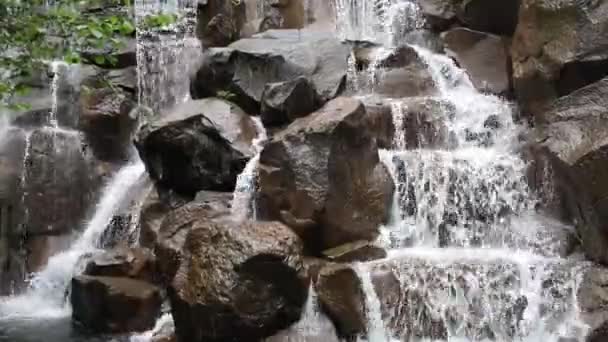 Vodopád Ups Seattlu Washington — Stock video