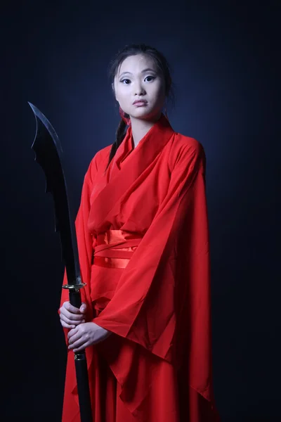 アジアの戦士の王女 — ストック写真