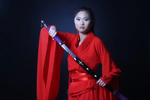 Asian Warrior princess — Stock Photo, Image