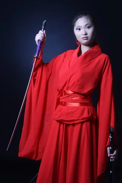 Asian Warrior princess — Stock Photo, Image