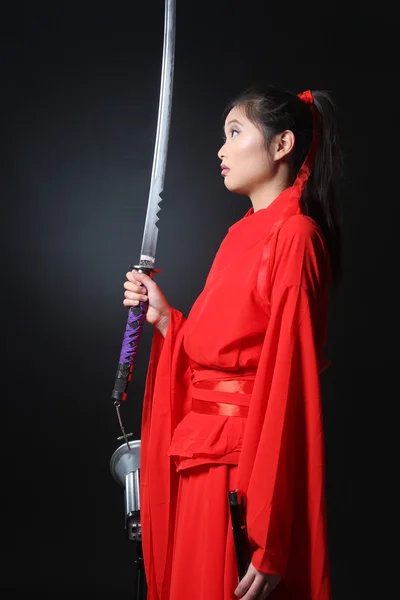 アジアの戦士の王女 — ストック写真