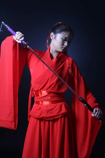 Asian Warrior princess — Stock Photo, Image