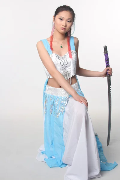 Asian Warrior princess — Stock Photo, Image