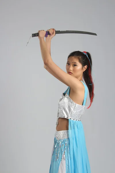 Asya savaşçı prenses — Stok fotoğraf