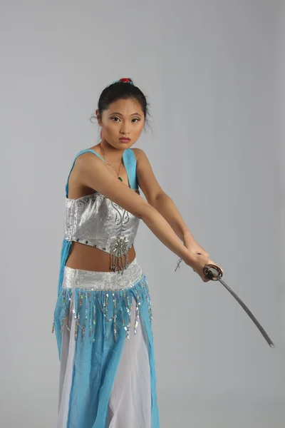 Asian Warrior princess — Stock Photo, Image