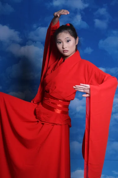 Asiatische Kriegerprinzessin — Stockfoto