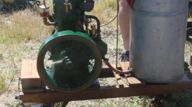 İş yerinde buhar motorları