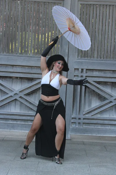 Photoshoot tancerza — Zdjęcie stockowe