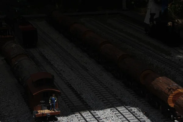 Model railway — Stock Photo, Image