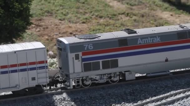 Model Railway — Stock Video