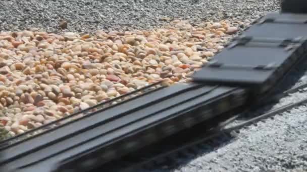 Modelo ferroviario — Vídeo de stock