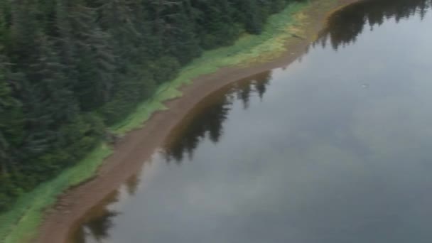 Aerial view of Alaska — Stock Video