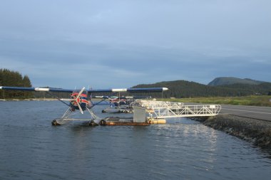 Float uçaklar Alaska