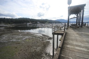 Juneau Alaska - şehir ve manzara