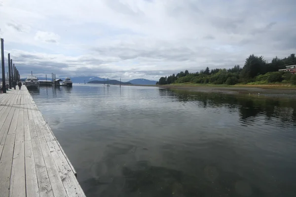 Juneau Alaska Cidade e Paisagens — Fotografia de Stock