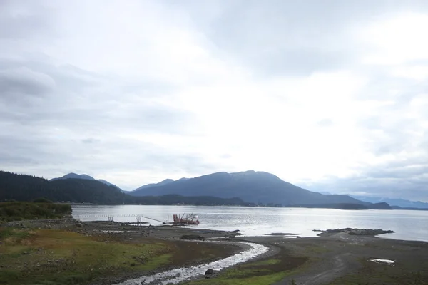 Juneau Alaska - Ciudad y paisajes — Foto de Stock