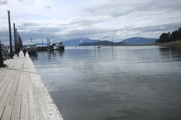 Juneau Alaska - stad och landskap — Stockfoto