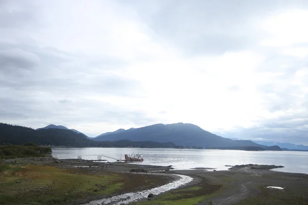 Джуно-Аляска - город и ландшафт — стоковое фото