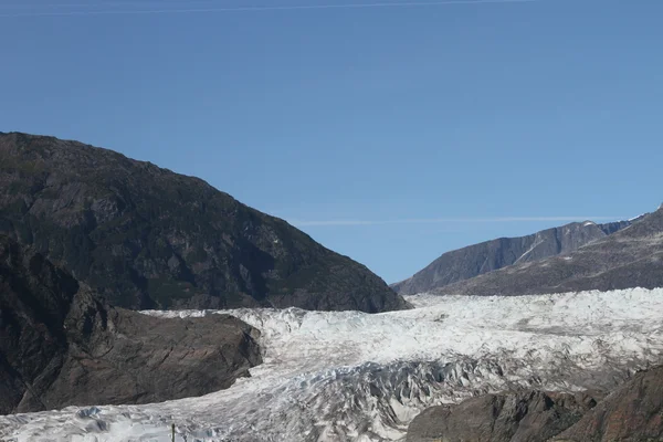 Glaciar Mendenhall; Juneau, Alaska — Foto de Stock