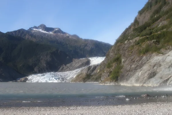 Mendenhall-Gletscher; juneau, alaska — Stockfoto