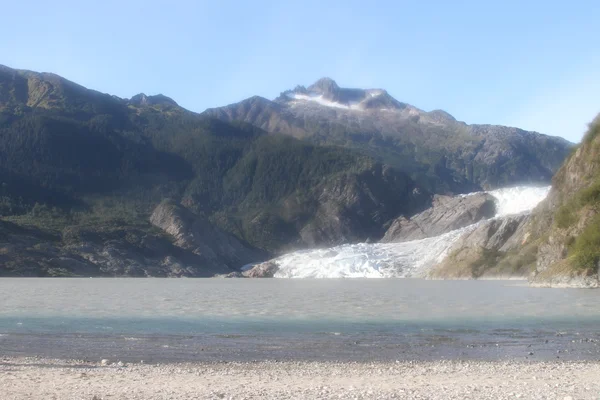 Mendenhall-Gletscher; juneau, alaska — Stockfoto