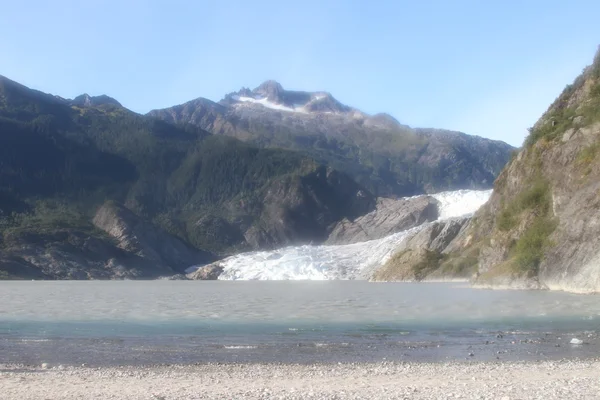 Mendenhall-Gletscher; juneau, alaska — Stockfoto