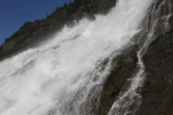 Mendenhall gletsjer; Juneau, Alaska — Stockfoto