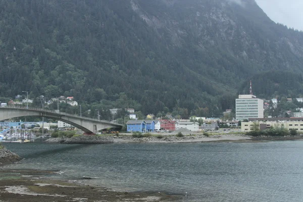 Ciudad de Juneau, y paisajes — Foto de Stock