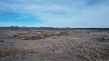 Tahoe Gölü 'nün havadan çekilmiş videosu.