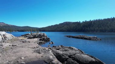 Alp Gölü 'nün havadan çekilmiş görüntüleri