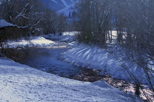 Südliches Idaho im Winter — Stockfoto